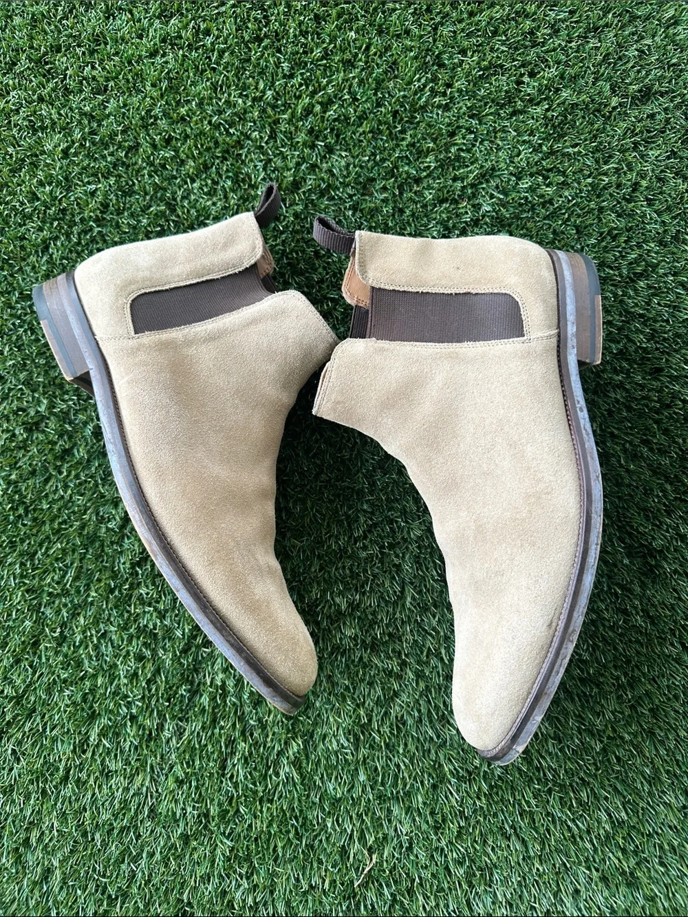 Aldo Tan Suede Chukka Boots
